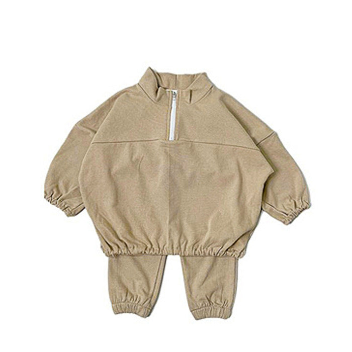 Baby Fashion Simply Style Hoodies Two Pieces Sets-4